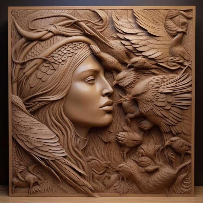 نموذج ثلاثي الأبعاد لآلة CNC 3D Art 